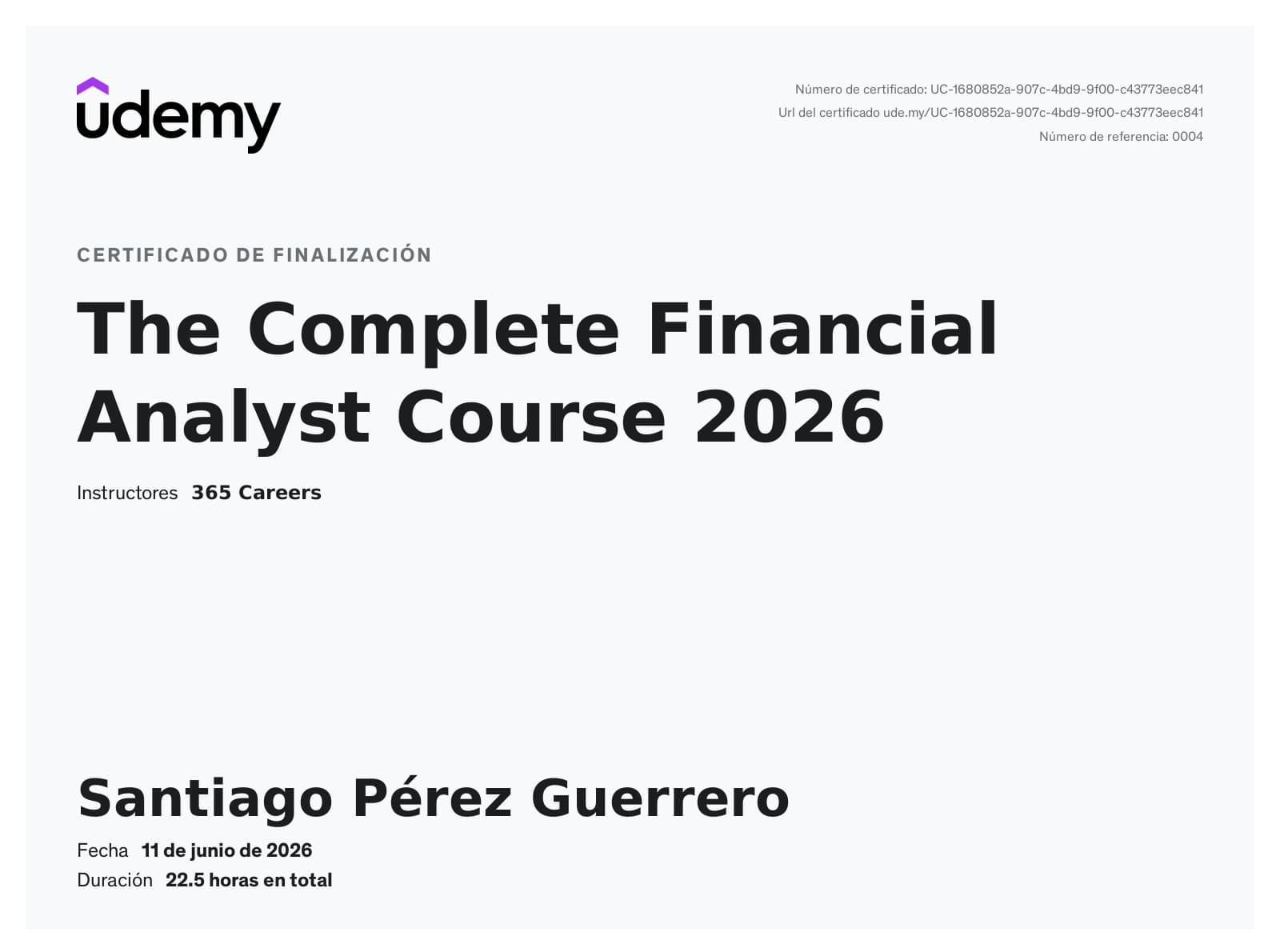 The Complete Financial Analyst Course 2026